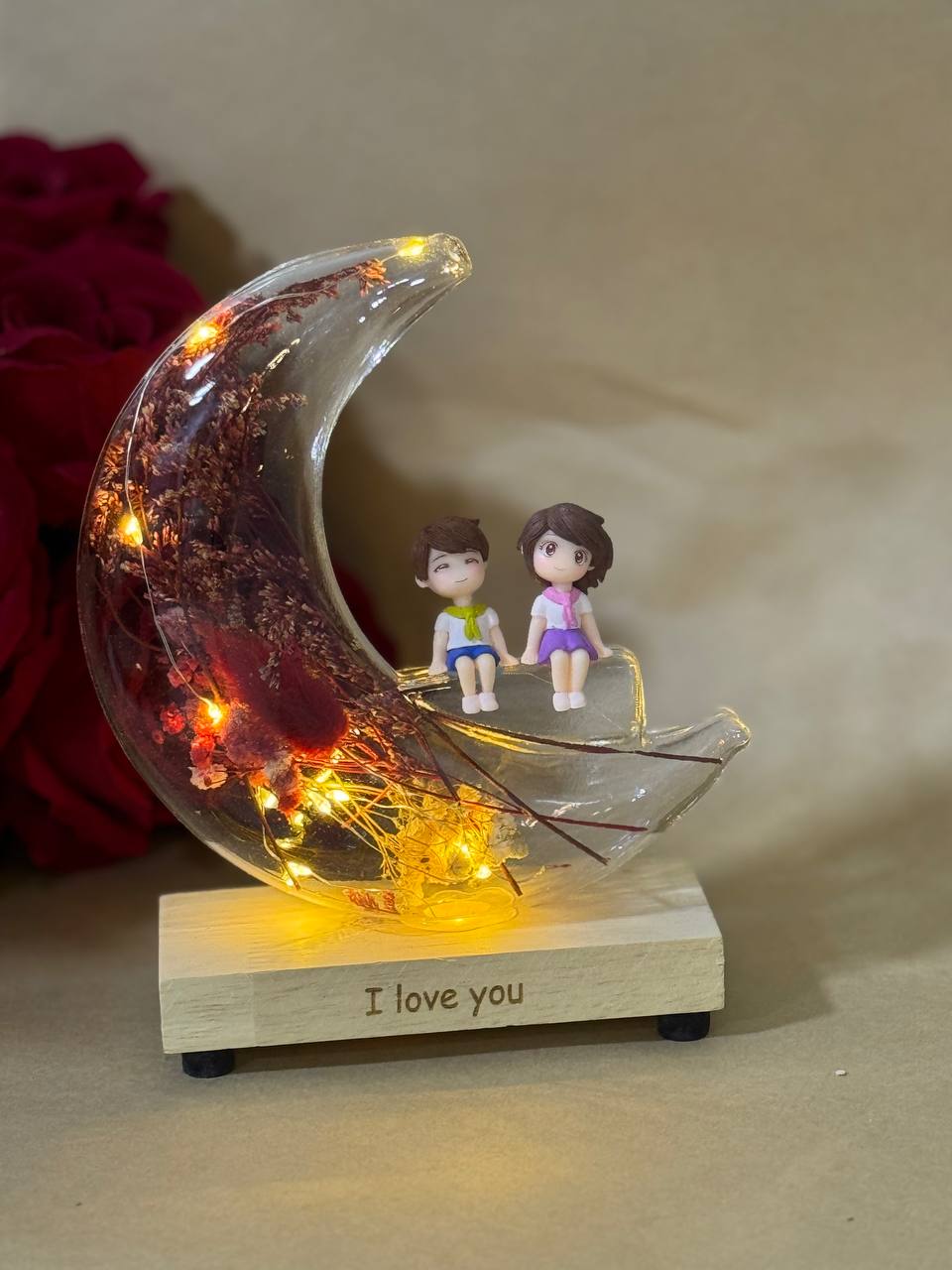 تحفة الهلال المضيئة - I Love You